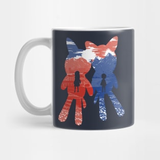 Ame and Yuki Mug